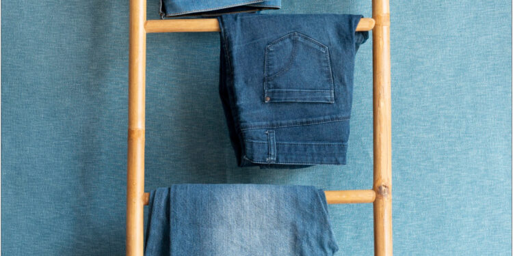 old jeans for home decoration